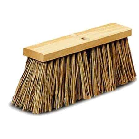 Pinpoint Palmyra Stalk Street Broom - Wood PI2608234